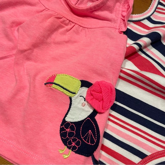 EUC Carters Bundle: 2 shirts, 2 pants and Onesie - Picture 6 of 6